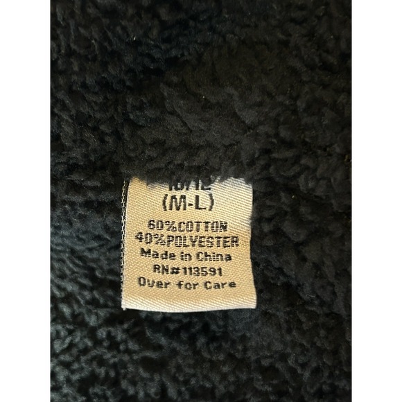 Seven Apparel Winter Zip Jacket Gray Sz‎ 7/8 Sherpa Lined - Picture 3 of 5